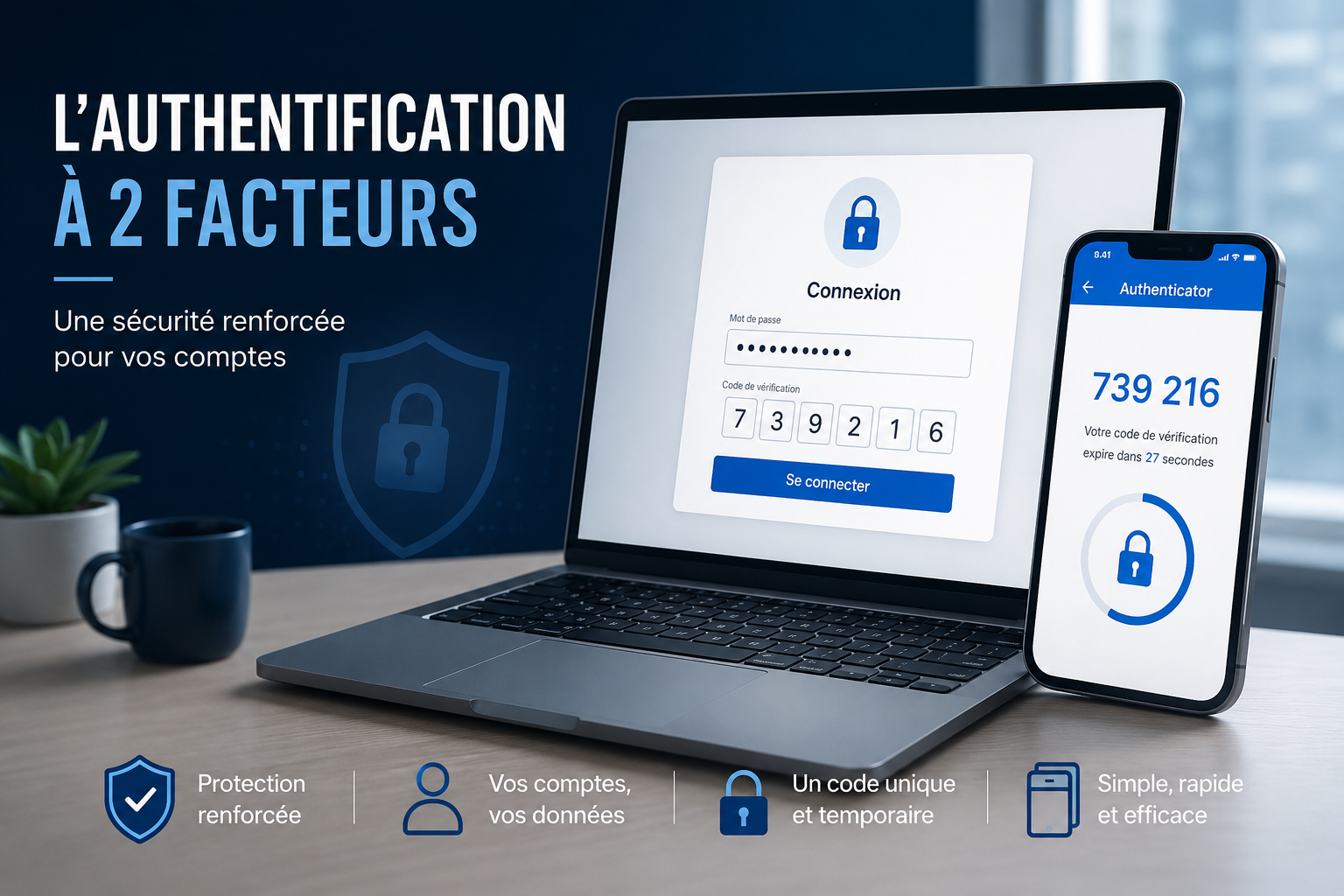 L'authentification à 2 facteurs